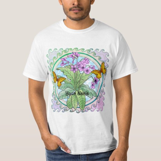 Sleutelbloemen T-shirt (Voorkant)