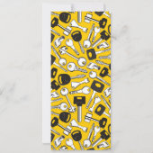 Sleutelbos achtergrond kaart (Achterkant)