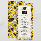 Sleutelbos achtergrond kaart (Voorkant / Achterkant)