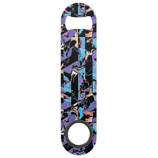 Sleutelbos sleutelhanger flesopener speed flessenopener (Voorkant)