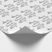 Sleutelbotten Cadeaupapier (Hoek)