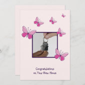 Sleutelfoto Gefeliciteerd met je nieuwe Kaart (Voorkant / Achterkant)