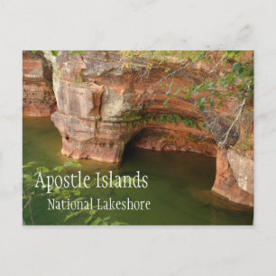 Sleutelgat boog, aposteleilanden National Lakeshor Briefkaart