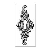   sleutelgat  Rubber Kunststempel Rubberstempel (Afrduk)