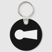 sleutelgat sleutelhanger (Voorkant)
