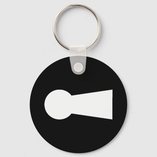 sleutelgat sleutelhanger (Voorkant)