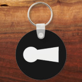 sleutelgat sleutelhanger (Voorkant)