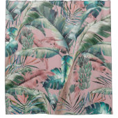 sleutelgordijn Largo Banana Palm Shower Douchegordijn (Voorkant)