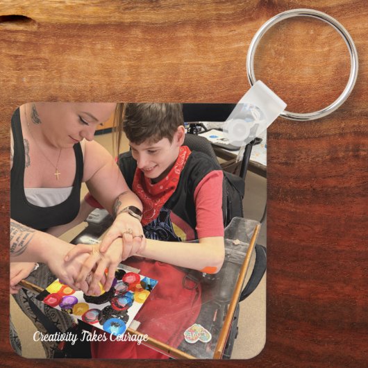 Sleutelhanger (Achterkant)