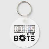 Sleutelhanger 2 Bits en Bots (Voorkant)