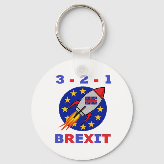 Sleutelhanger 3 - 2 - 1 Brexit (Voorkant)