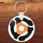 sleutelhanger 45-recordadapter - vinyl (Voorkant)