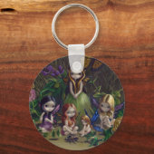 sleutelhanger "A Gathering of Faeries" (Voorkant)
