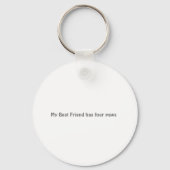 Sleutelhanger Aangepaste foto Hondenliefhebber toe (Achterkant)