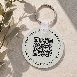Sleutelhanger | Aangepaste QR-code Zakelijke Promo