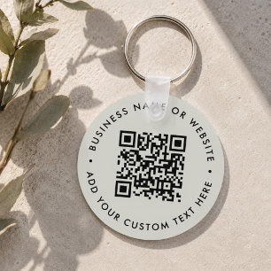 Sleutelhanger Aangepaste QR-code Zakelijke Promo
