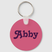 Sleutelhanger Abby (Voorkant)
