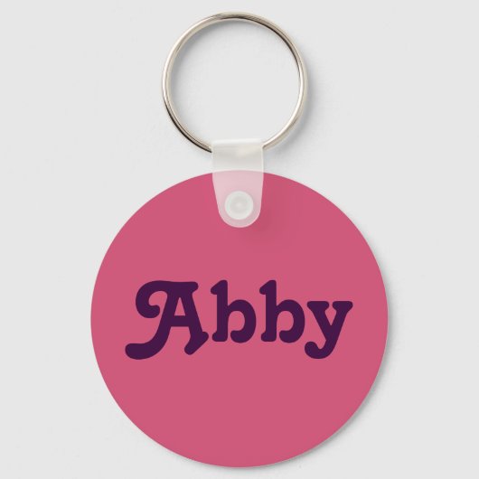 Sleutelhanger Abby (Voorkant)
