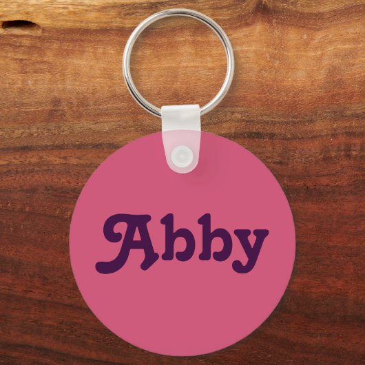 Sleutelhanger Abby (Voorkant)