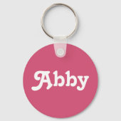 Sleutelhanger Abby (Voorkant)