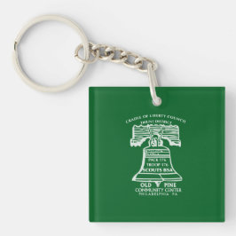 Sleutelhanger (Acryl) - Bosgroen