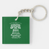 Sleutelhanger (Acryl) - Bosgroen (Achterkant)