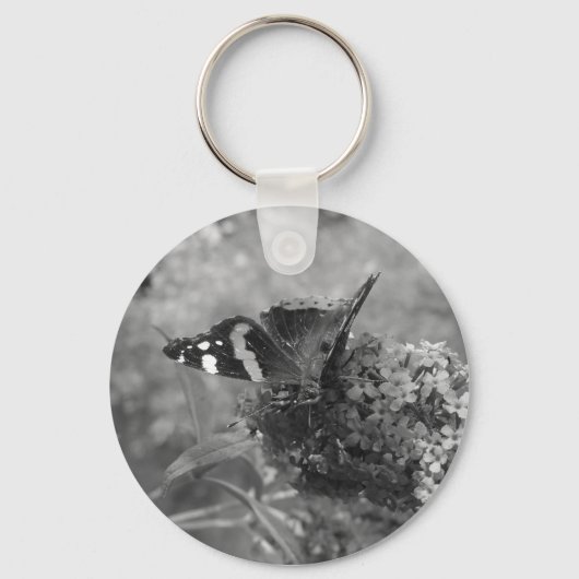 Sleutelhanger - Admiral Butterfly (Voorkant)
