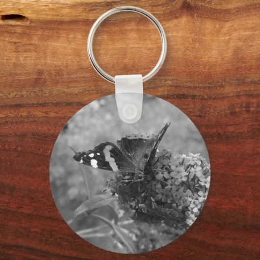 Sleutelhanger - Admiral Butterfly (Voorkant)