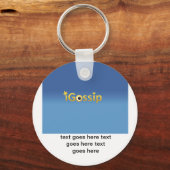 Sleutelhanger afzonderlijke tekst 2 (Voorkant)