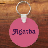 Sleutelhanger Agatha (Voorkant)