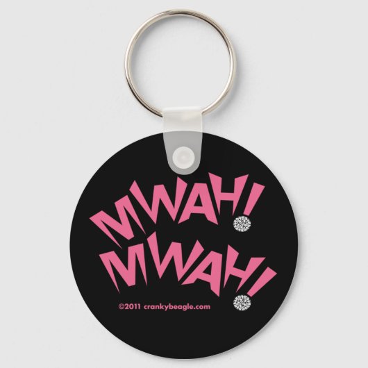 Sleutelhanger Air Kisses (Voorkant)