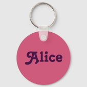 Sleutelhanger Alice (Voorkant)