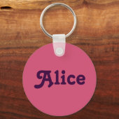 Sleutelhanger Alice (Voorkant)