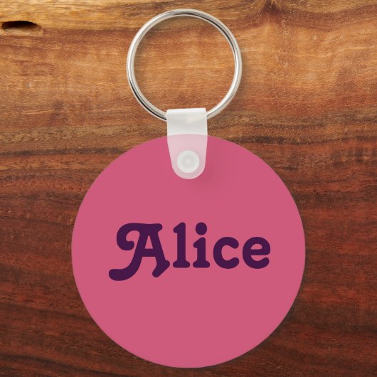 Sleutelhanger Alice (Voorkant)