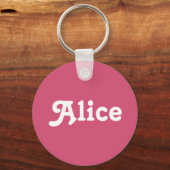 Sleutelhanger Alice (Voorkant)