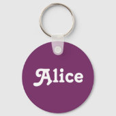 Sleutelhanger Alice (Voorkant)