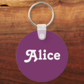 Sleutelhanger Alice (Voorkant)