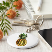 Sleutelhanger ananas (Zijkant)