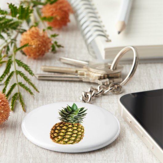 Sleutelhanger ananas (Zijkant)
