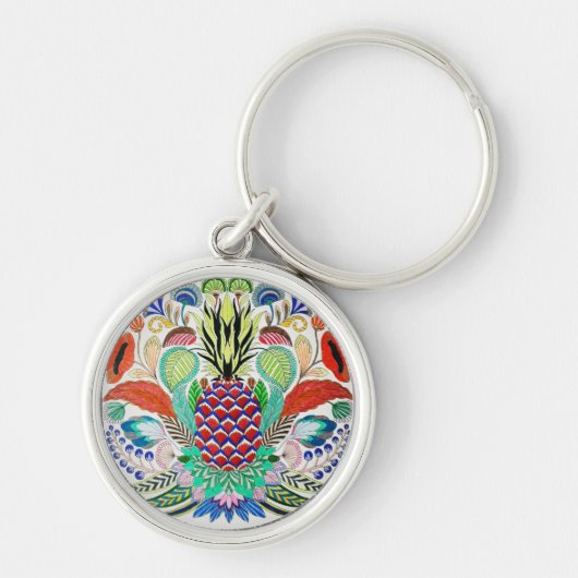 Sleutelhanger ananas (Voorkant)