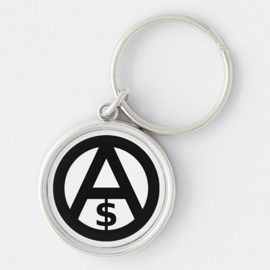 Sleutelhanger Anarcho Capitalism (Voorkant)
