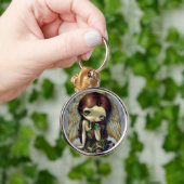 sleutelhanger "Angel met Emeralds" (Hand)