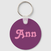 Sleutelhanger Ann (Voorkant)