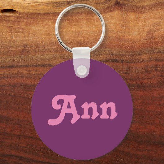 Sleutelhanger Ann (Voorkant)