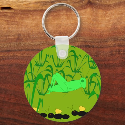 Sleutelhanger Ant en Grasshopper (Voorkant)