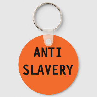 Sleutelhanger Anti-slavernij Sinaasappel