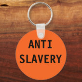 Sleutelhanger Anti-slavernij Sinaasappel (Voorkant)