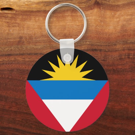Sleutelhanger Antigua en Barbuda (Voorkant)