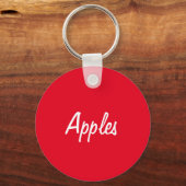 Sleutelhanger appels (Voorkant)