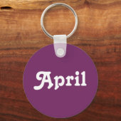 Sleutelhanger april (Voorkant)